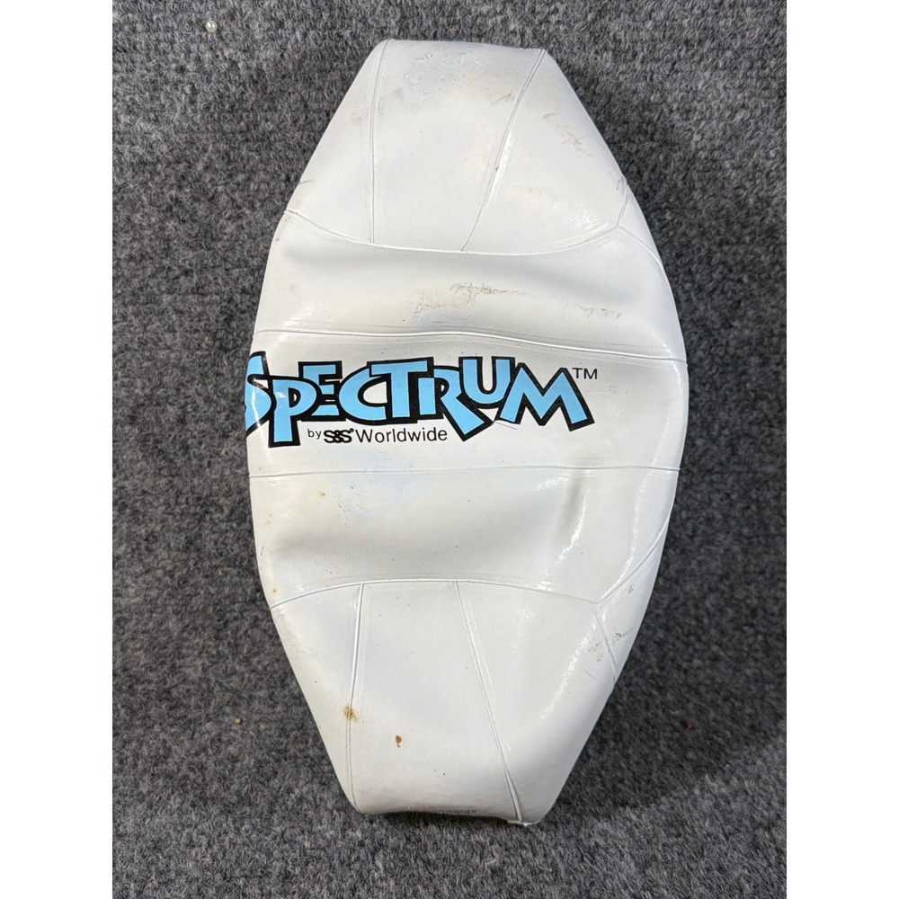 Spectrum by S&S Worldwide White Inflatable Volleyball W4564 MLLG Deflated